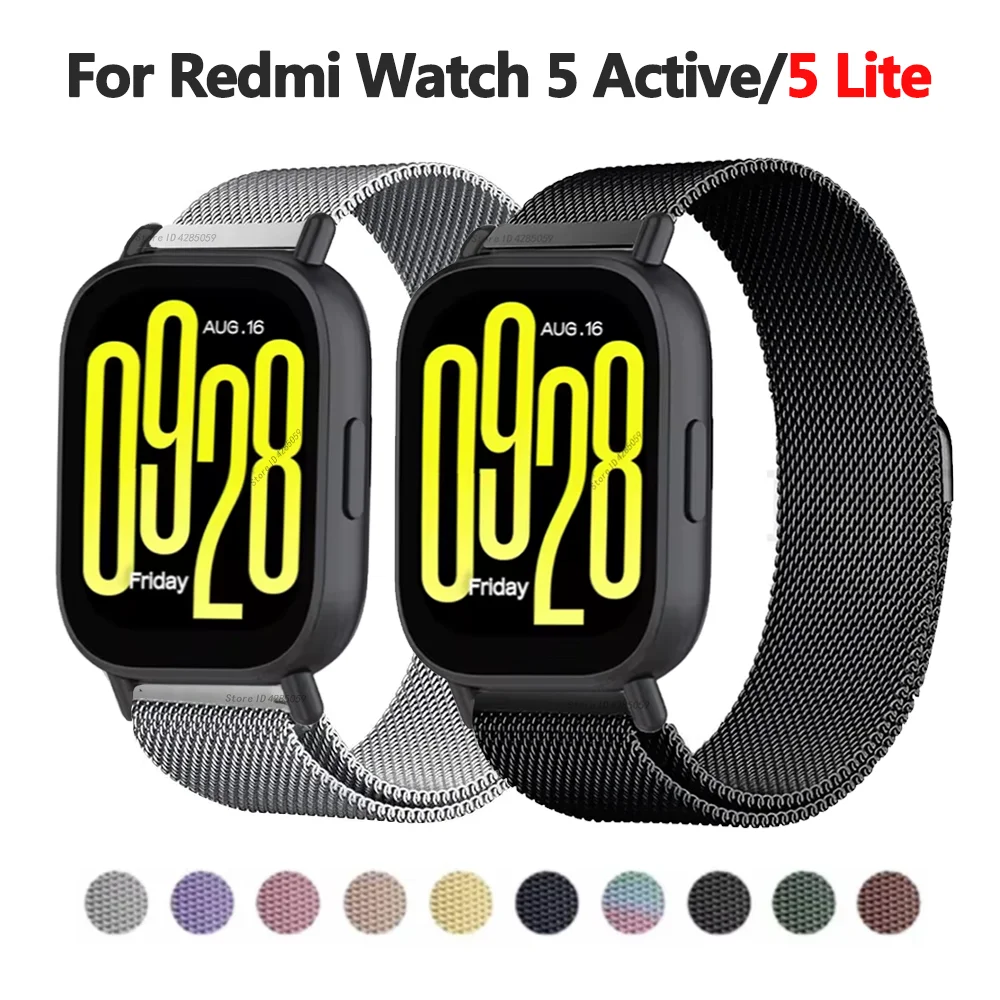 Milanese Loop Magnetic - Tali Magnetik 22Mm untuk Jam Tangan
