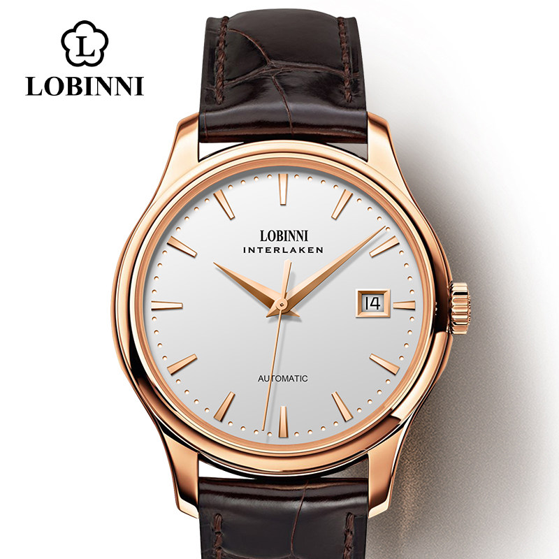 Omega Watch Constellation - Jam Tangan Mekanis Pria LOBINNI L12026