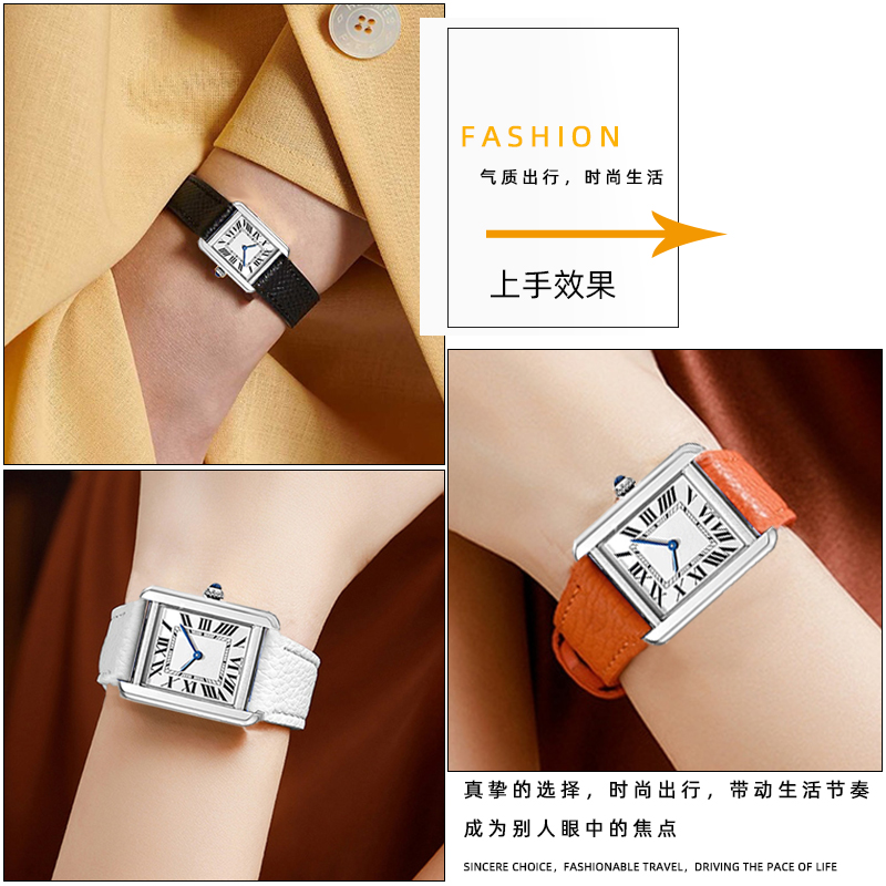 14 16 18mm 20mm Tali Jam Tanga - Cartier Watch Tank ulasan dan harga