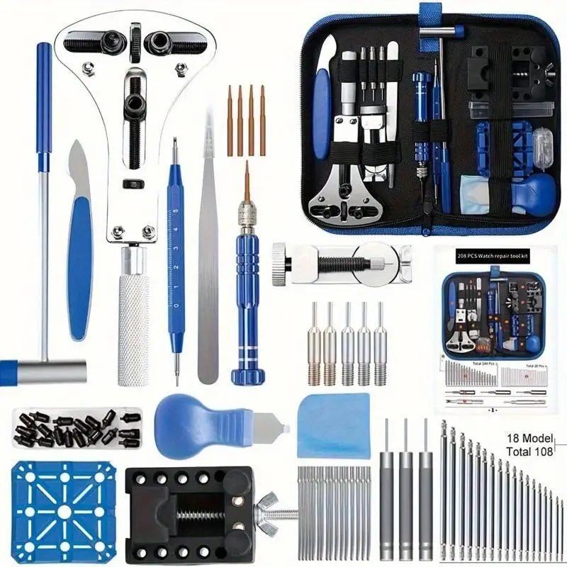 208 buah, Set Peralatan Profes - Spring Bar Tool Set ulasan dan harga