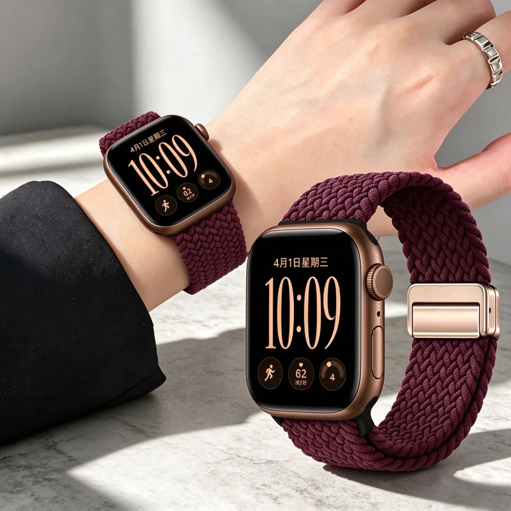 Tali Nilon Anyaman untuk Apple - Milanese Loop Magnetic ulasan dan harga