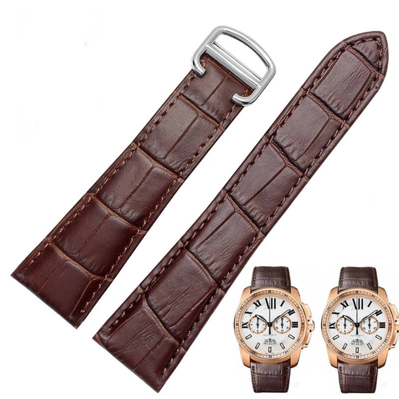 Tali Jam Tangan Kulit Asli Gel - Cartier Watch Tank ulasan dan harga