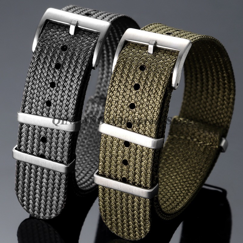 Tali Jam Tangan Kain Nilon 18M - Nato Strap Nylon ulasan dan harga