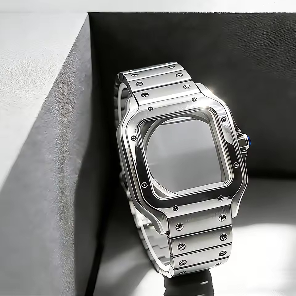 Casing 38mm NH35, terbuat dari - Cartier Watch Santos ulasan dan harga